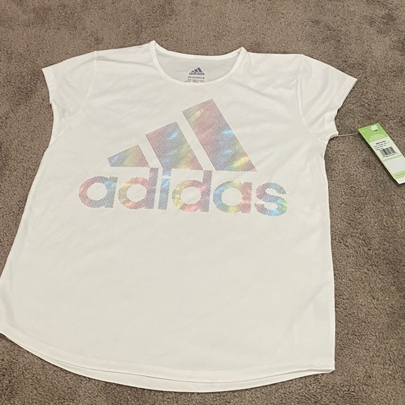 Girl’s Adidas Aeroready A five Top NWT - Picture 3 of 9